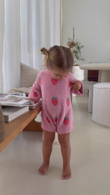 STRAWBERRY ROMPER