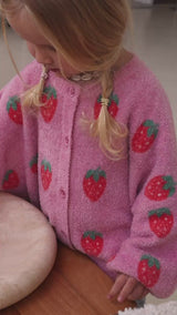 STRAWBERRY CARDIGAN