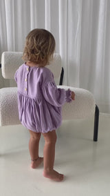 NOELLE ROMPER - LILAC