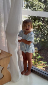 CORA ROMPER - CELESTE BLUE