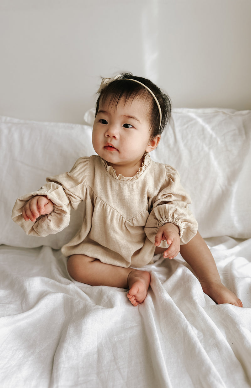 PENELOPE ROMPER - BISCUIT